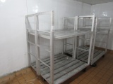 24X59 2-DECK ALUMINUM COOLER CARTS