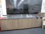 11FT FLORAL COUNTER