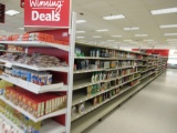 MADIX GONDOLA SHELVING 72IN TALL 20/22 - 68FT W/4FT END CAPS - SOLD BY THE FOOT