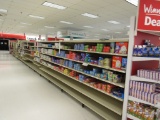 MADIX GONDOLA SHELVING 72IN TALL 22/22 - 68FT W/4FT END CAP - SOLD BY THE FOOT