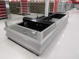 KYSOR QWSTGE WIDE ISLAND FREEZERS '07 (1-12FT, 1-6FT BUNKER) - REMOTE COOLED NO COMPRESSOR