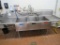 103-INCH 3-COMPARTMENT SINK