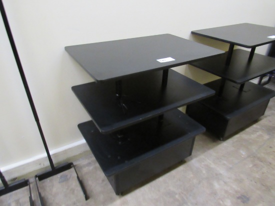 24X36 3-DECK BAKERY DISPLAY TABLE