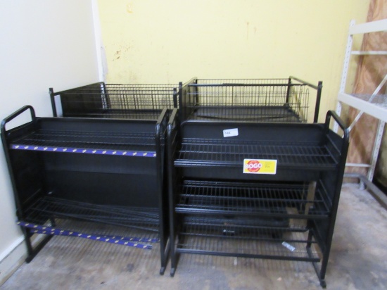 42-INCH BLACK MERCHANDISERS