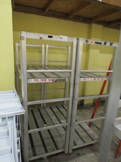 24X59 2-DECK ALUMINUM COOLER CARTS