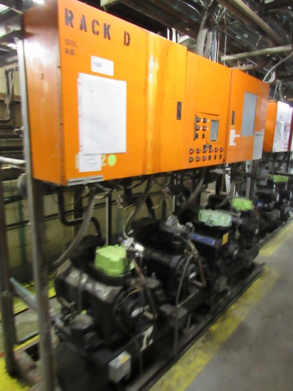 COMPRESSOR RACK D TD3-2010 407A 208V 4-COPELAND COMPRESSORS - DANFOSS NOT INCLUDED