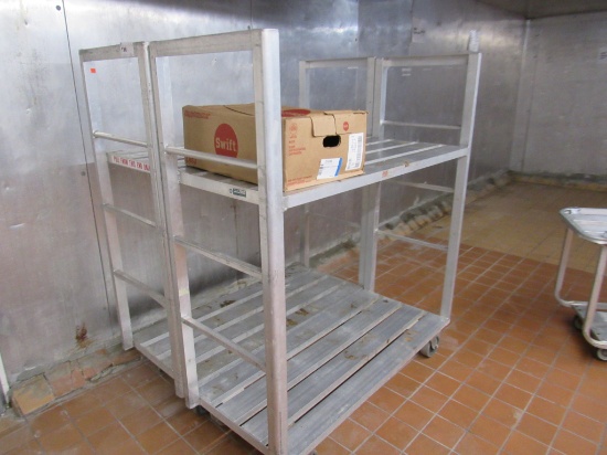 24X59 2-DECK ALUMINUM COOLER CARTS