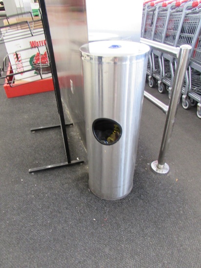 S/STEEL TRASH CAN
