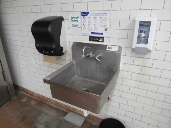 STAINLESS STEEL HAND SINK