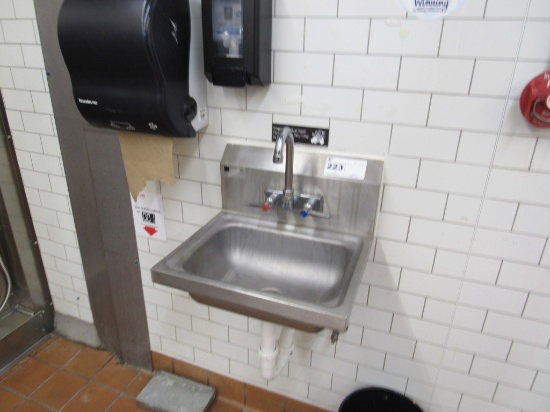 STAINLESS STEEL HAND SINK