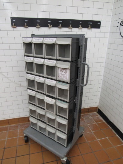 BAKERY DECORATIONS STORAGE CART