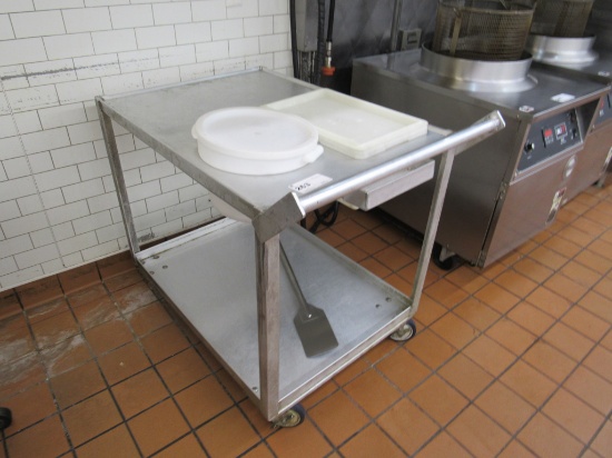 CHICKEN BREADING CART
