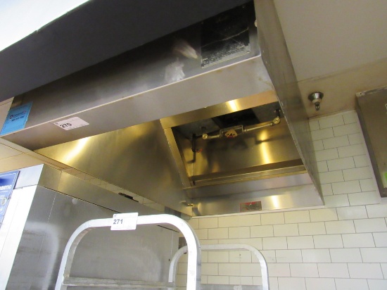 3FT S/STEEL EXHAUST HOOD