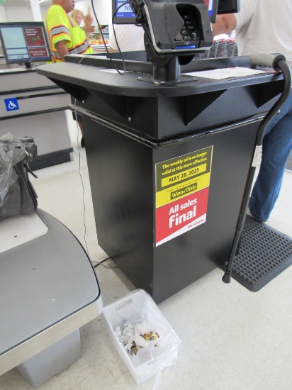 SCO CASHIER STAND - NO HARD DRIVE