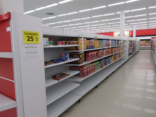 2022 MADIX WALL SHELVING 84IN TALL 20/22 - 80FT - SOLD BY THE FOOT