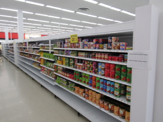 2022 MADIX WALL SHELVING 84IN TALL 20/22 - 74FT - SOLD BY THE FOOT