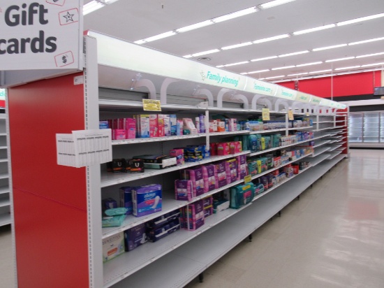 2022 MADIX WALL SHELVING 72IN TALL 20/22 - 44FT - SOLD BY THE FOOT