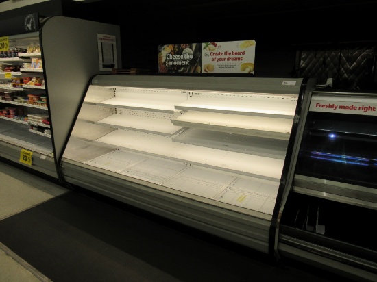 2021 6FT HUSSMANN IC2XSL 4-DECK DELI CASE - REMOTE COOLED NO COMPRESSOR