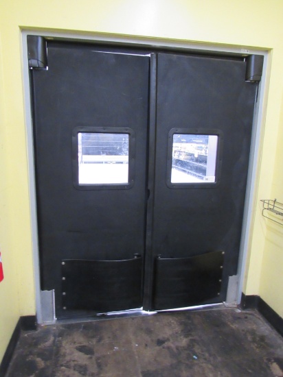 72X90 SWINGING DOOR SET W/HARDWARE