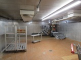 22FT X 30FT WALK-IN MEAT COOLER 8FT TALL - NO COMPRESSOR