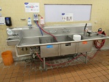 103-INCH 3-COMPARTMENT SINK W/HAND SINK