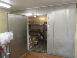 8FT X 12FT WALK-IN FREEZER W/FLOOR 8FT TALL - NO COMPRESSOR