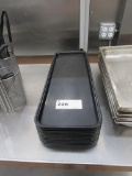 9X26 BLACK BAKERY TRAYS