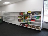 2022 MADIX WALL SHELVING 72IN TALL 20/22 - 20FT - SOLD BY THE FOOT