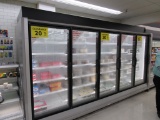 2021 HUSSMANN RL FREEZER DOOR CASE - SOLD BY THE DOOR - REMOTE COOLED, NO COMPRESSOR