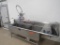 124-INCH 3-COMPARTMENT SINK