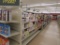 LOZIER GONDOLA SHELVING 72IN TALL 17/19, 19/22 - 68FT W/4FT END CAPS - SOLD BY THE FOOT