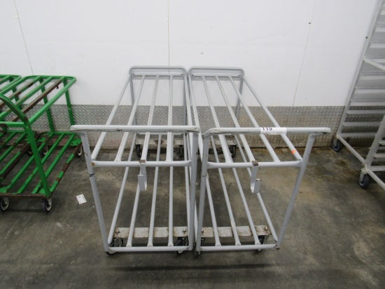 GRAY 2-DECK STOCK CARTS