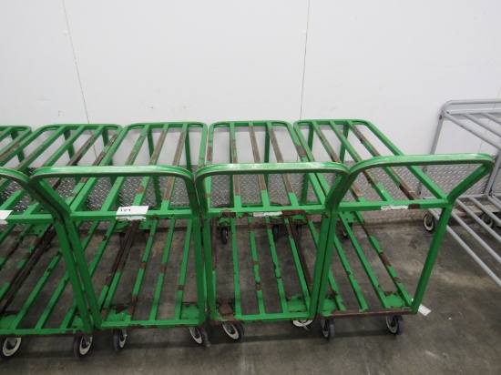 GREEN 2-DECK STOCK CARTS