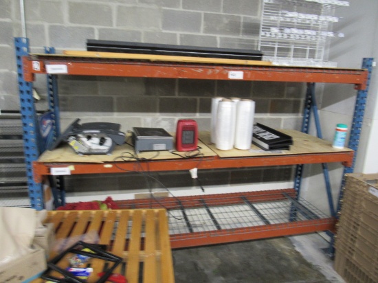 6FT TALL RACKING 28IN DEEP 8FT BEAMS - SOLD BY THE OPENING