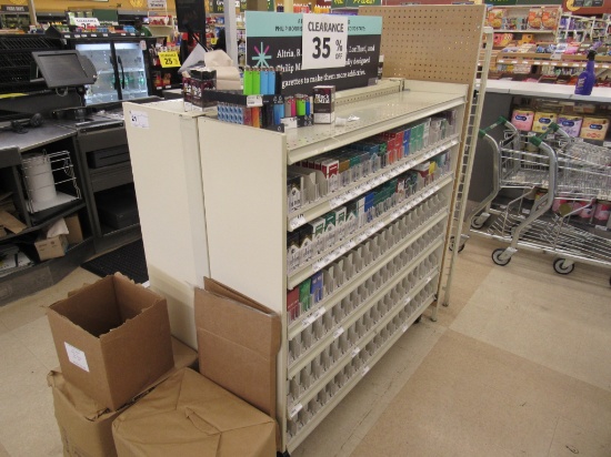4FT CIGARETTE SHELVING