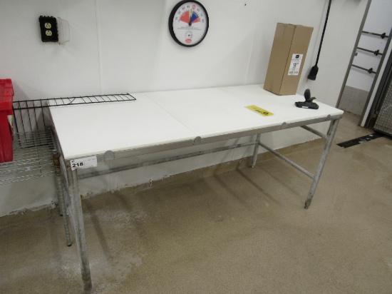 6FT POLYTOP TABLE - 30IN DEEP