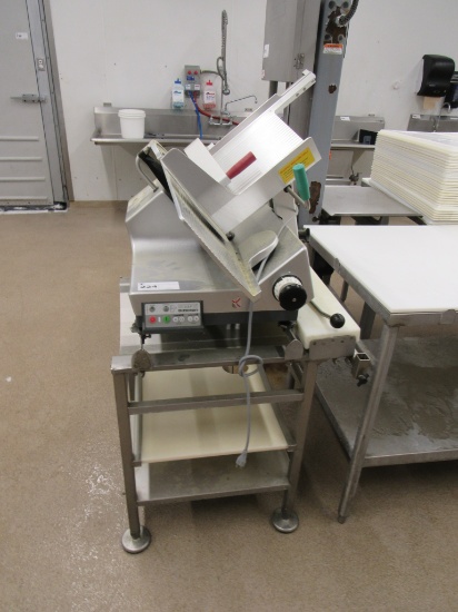 BIZERBA GSP HD AUTOMATIC SLICER WITH STAND 2016