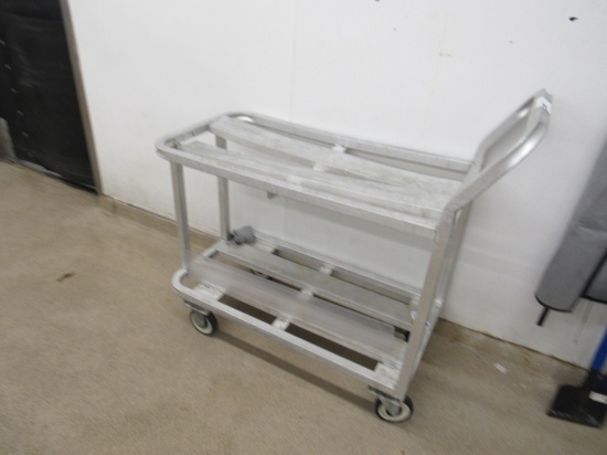2-DECK ALUMINUM STOCK CART