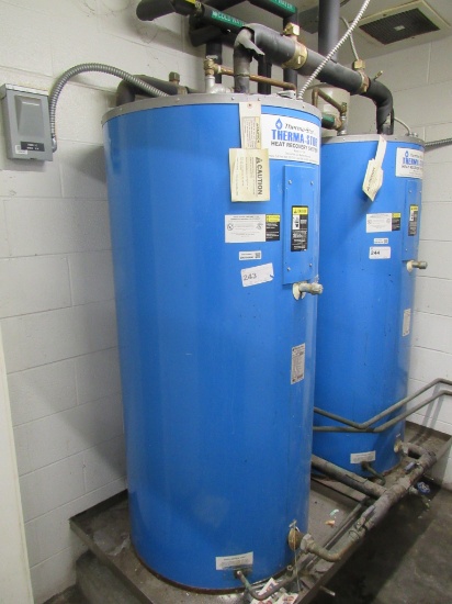THERMA-STOR HEAT RECOVERY TANK