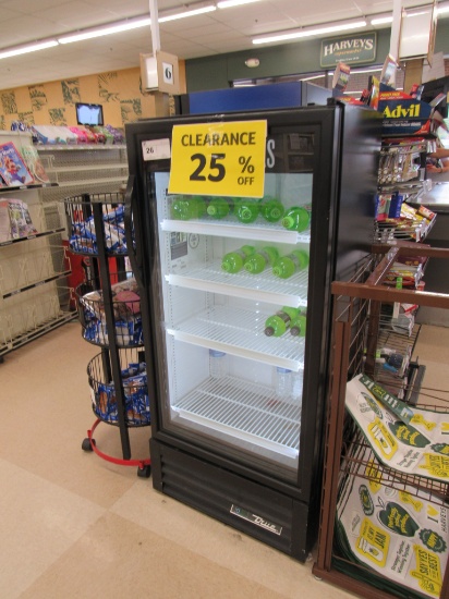 TRUE SELF-CONTAINED GLASS-DOOR COOLER GDM-10SSL-HC-TSL01