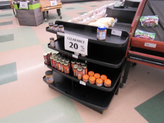 38-INCH 4-DECK MERCHANDISERS