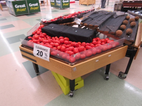 70-INCH PRODUCE TABLES