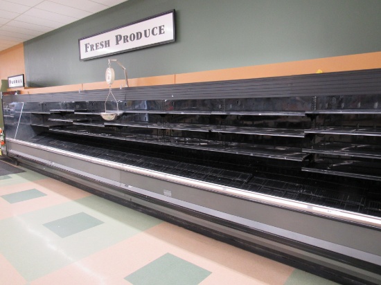 HILL/PHOENIX OHP PRODUCE CASES 2010 (2-8FT, 1-12FT) - REMOTE COOLED, NO COMPRESSOR