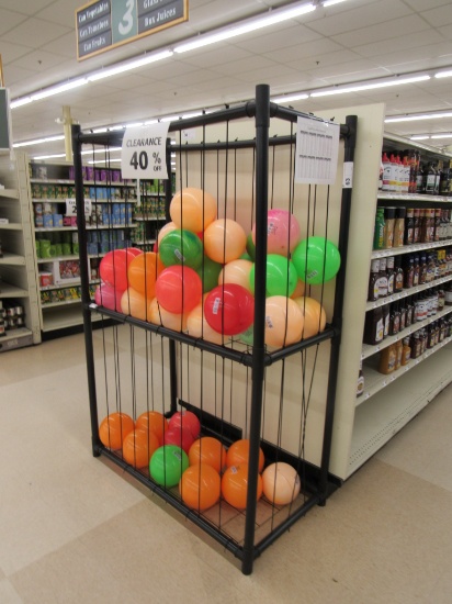 BALL DISPLAY RACK