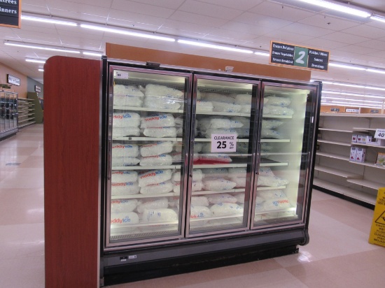 HILL/PHOENIX ORZ FREEZER DOOR CASES 2010 - SOLD BY THE DOOR - REMOTE COOLED NO COMPRESSOR