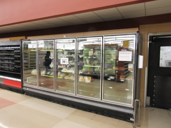 HILL/PHOENIX ORZ FREEZER DOOR CASES 2010 - SOLD BY THE DOOR - REMOTE COOLED NO COMPRESSOR
