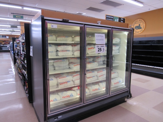 HILL/PHOENIX ORZ FREEZER DOOR CASES 2010 - SOLD BY THE DOOR - REMOTE COOLED NO COMPRESSOR