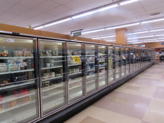 HILL/PHOENIX ORZ FREEZER DOOR CASES 2010 - SOLD BY THE DOOR - REMOTE COOLED NO COMPRESSOR