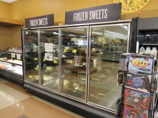 HILL/PHOENIX ORZ FREEZER DOOR CASES 2010 - SOLD BY THE DOOR - REMOTE COOLED NO COMPRESSOR
