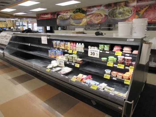 BARKER PF8R 3-DECK DELI CASES 2010 (2-8FT) - REMOTE COOLED NO COMPRESSOR